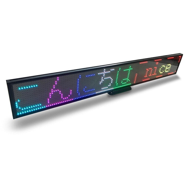 Mini Portable WIFI Programmable Electronic Moving Messages Sign Board Advertising Showing Small Digital LED Display Screen